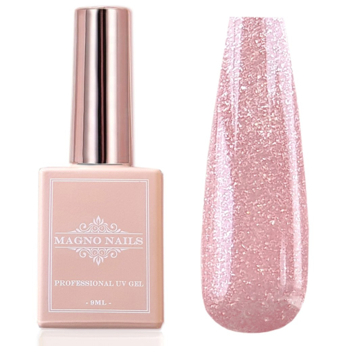 Preview: Crystal Glitter Gel - UV Gel - 4805 - Pink Champagner